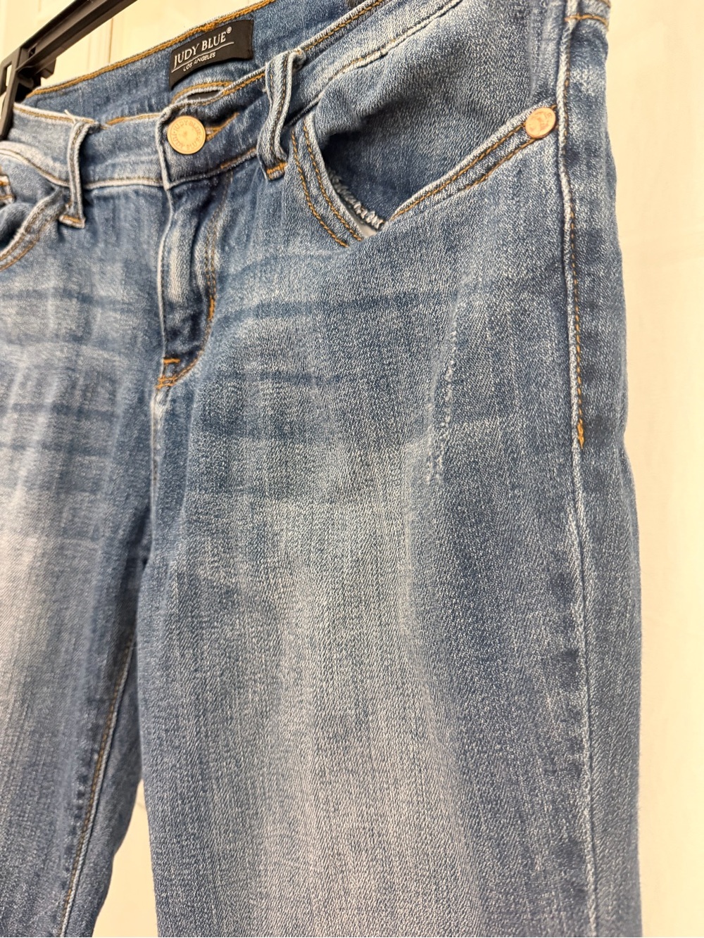 2/$20 Judy Blue bootcut denim jeans size 5/27 - Picture 3 of 6
